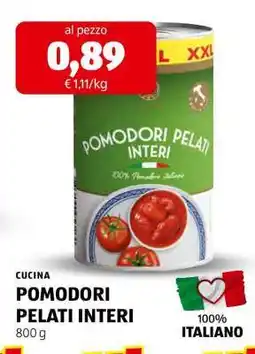 ALDI Pomodori pelati interi offerta