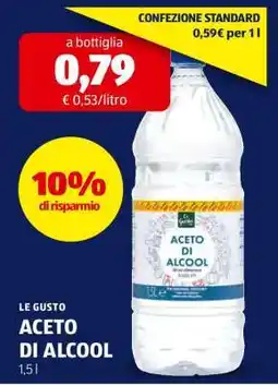 ALDI Aceto Di Alcool offerta