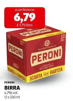 ALDI PERONI offerta