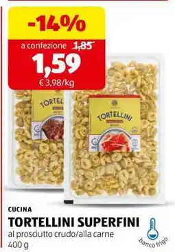 ALDI TORTELLINI SUPERFINI offerta