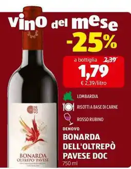 ALDI BONARDA DELL’OLTREPÒ PAVESE DOC offerta