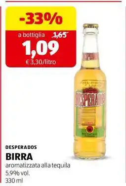 ALDI DESPERADOS BIRRA offerta