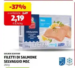 ALDI FILETTI DI SALMONE SELVAGGIO MSC offerta