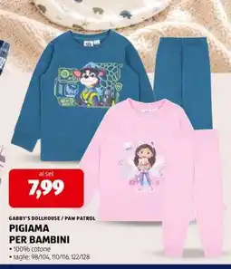 ALDI PIGIAMA PER BAMBINI offerta