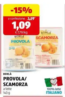 ALDI BONLÀ PROVOLA/SCAMORZA offerta