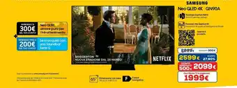 Qn90a 138,7 cm (54.6") 4k ultra hd smart tv wi-fi nero