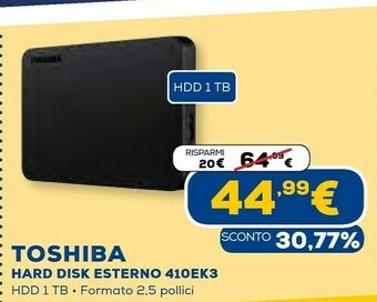 Hard disk esterno 410ek3