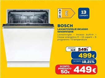 Euronics Serie 2 sgv2hvx20e lavastoviglie a scomparsa totale 13 coperti e offerta