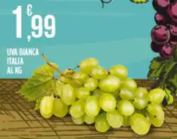Netto Supermercati Uva bianca Italia offerta