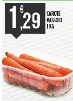 Netto Supermercati Carote Vassoio offerta
