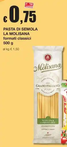 Sì con te Supermercati Pasta di semola La Molisana offerta