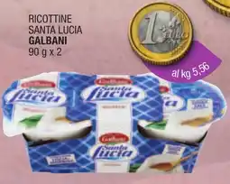 Maxi Sidis Ricottine Santa Lucia Galbani offerta