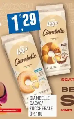 Maxipiù Lago Ciambelle Cacao/Zuccherate offerta