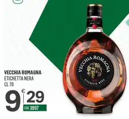 Tutto Risparmio Cash&Carry Vecchia Romagna Etichetta Nera offerta