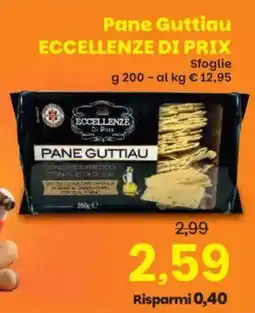 Prix Quality Pane Guttiau Eccellenze di Prix Sfoglie offerta