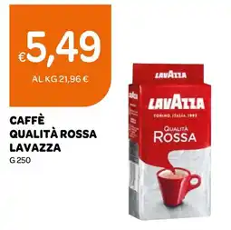 Ekom Caffè Qualità Rossa Lavazza offerta