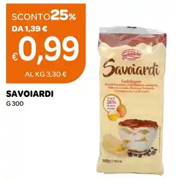 Ekom Savoiardi Gandola offerta