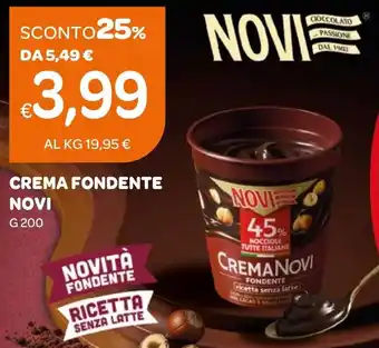 Crema fondente Novi