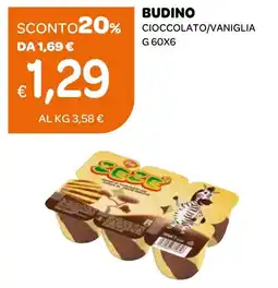 Ekom Budino Cioccolato/Vaniglia offerta