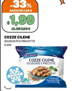 Ekom Blu Mares cozze cilene sgusciate e precotte offerta