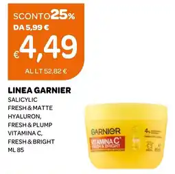 Ekom Linea Garnier Salicylic Fresh & Matte offerta