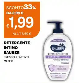 Ekom Detergente intimo Sauber fresco, lenitivo offerta