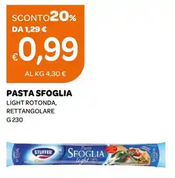 Ekom Stuffer pasta sfoglia light offerta