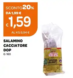 Ekom Salamino Cacciatore DOP offerta
