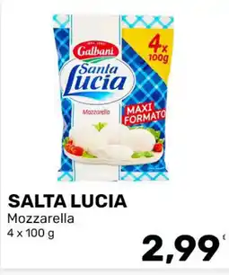 Iper Tosano Santa Lucia Mozzarella offerta