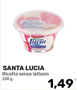 Iper Tosano Santa lucia Ricotta senza lattosio offerta