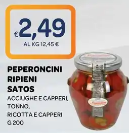 Ekom Peperoncini ripieni satos offerta