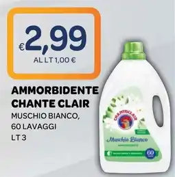 Ekom Ammorbidente Chante Clair Muschio Bianco offerta