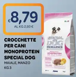 Ekom Crocchette per cani monoprotein special dog offerta