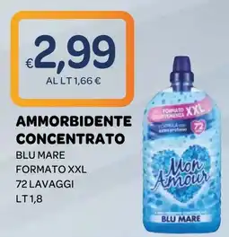 Ekom Ammorbidente concentrato Mon Amour Blu Mare offerta