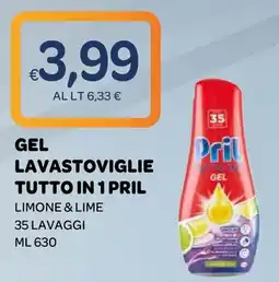 Ekom Gel lavastoviglie tutto in 1 Pril offerta