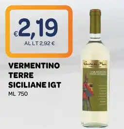 Ekom Vermentino Terre Siciliane IGT offerta