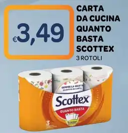 Ekom Carta da cucina Scottex quanto basta offerta
