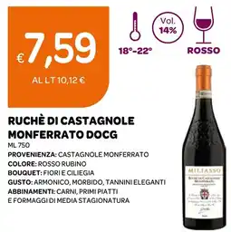 Ekom Ruchè di Castagnole Monferrato DOCG offerta