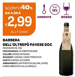 Ekom Barbera dell'Oltrepò Pavese DOC offerta
