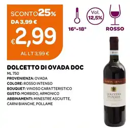 Ekom Dolcetto di Ovada Doc offerta