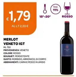 Ekom Merlot Veneto IGT offerta