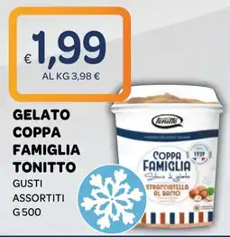 Ekom Gelato coppa famiglia Tonitto offerta