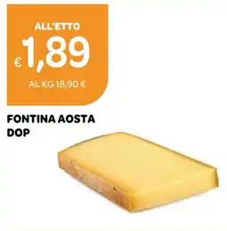 Ekom Fontina Aosta DOP offerta