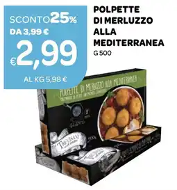 Ekom Polpette di merluzzo alla mediterranea Trevisan offerta
