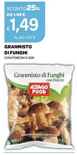 Ekom Granmisto di Funghi con Porcini Asiago Food offerta