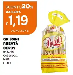 Ekom Grissini Rubatà Derby offerta