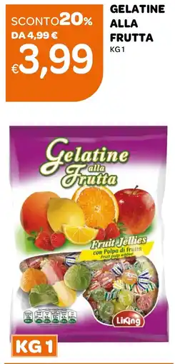 Ekom Gelatine alla Frutta Liking offerta