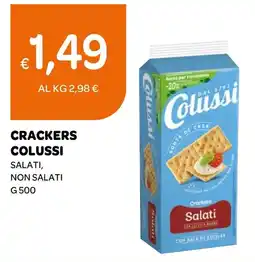 Ekom Crackers Colussi Salati offerta
