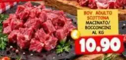 MercADone Bovino adulto scottone macinato/bocconcini offerta