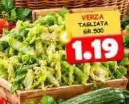 MercADone Verza tagliata offerta